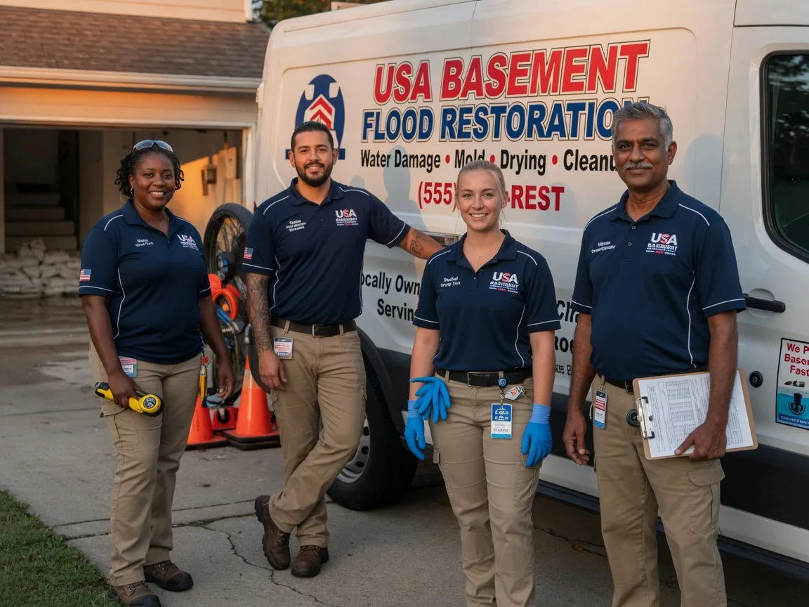 Basement Flood Cleanup company in Jamesport, MO